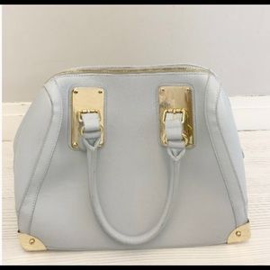 Beautiful ALDO pastel blue and gold tote ✨